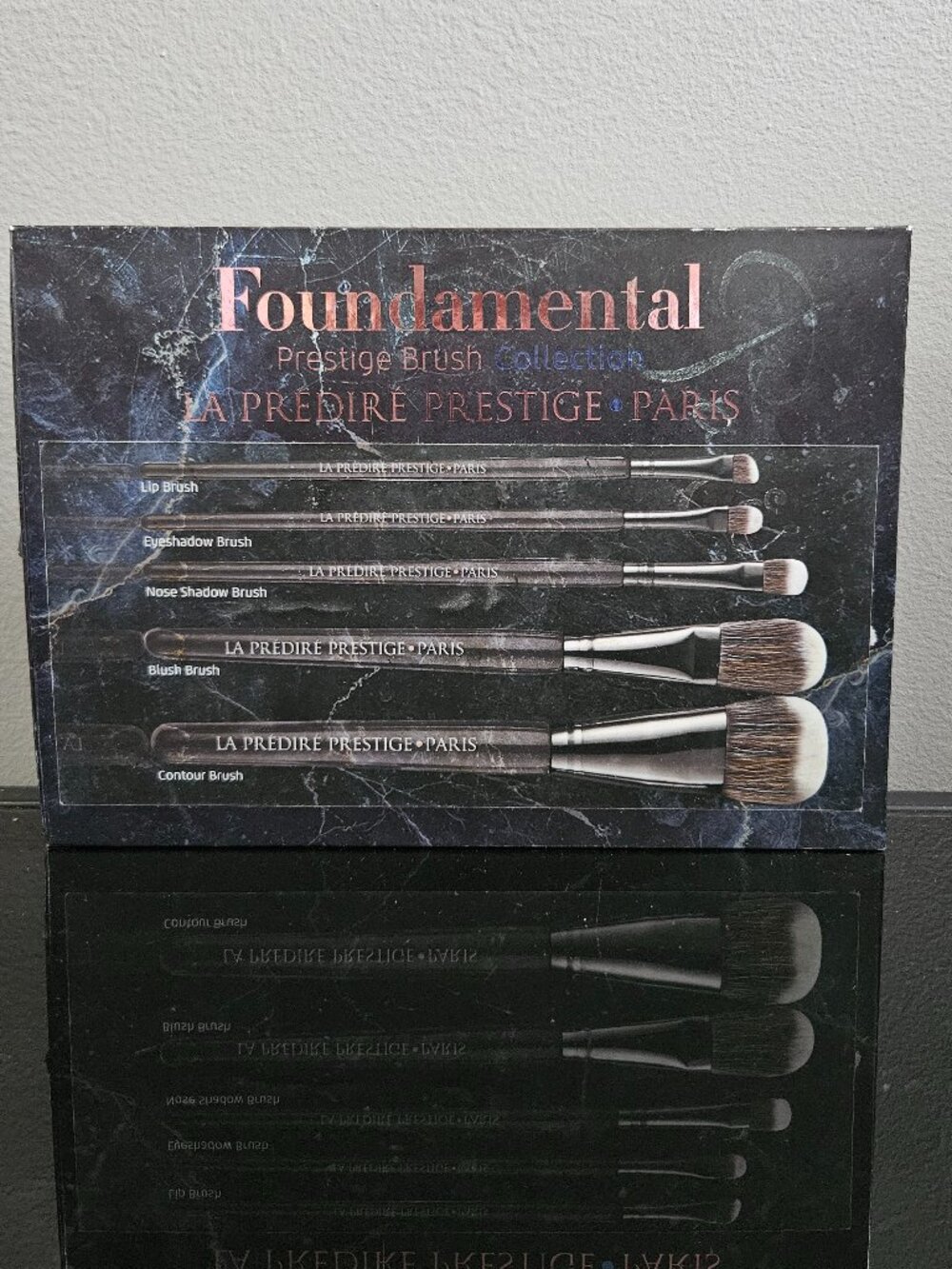 LA PREDIRE PRESTIGE PARIS FOUNDAMENTAL PRESTIGE BRUSH COLLECTION- 5 BRUSHES- NEW